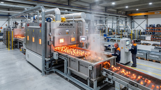 Continuous Atmosphere Heat Treatment and Surface Finishing Furnace